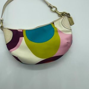 Coach colorful handbag